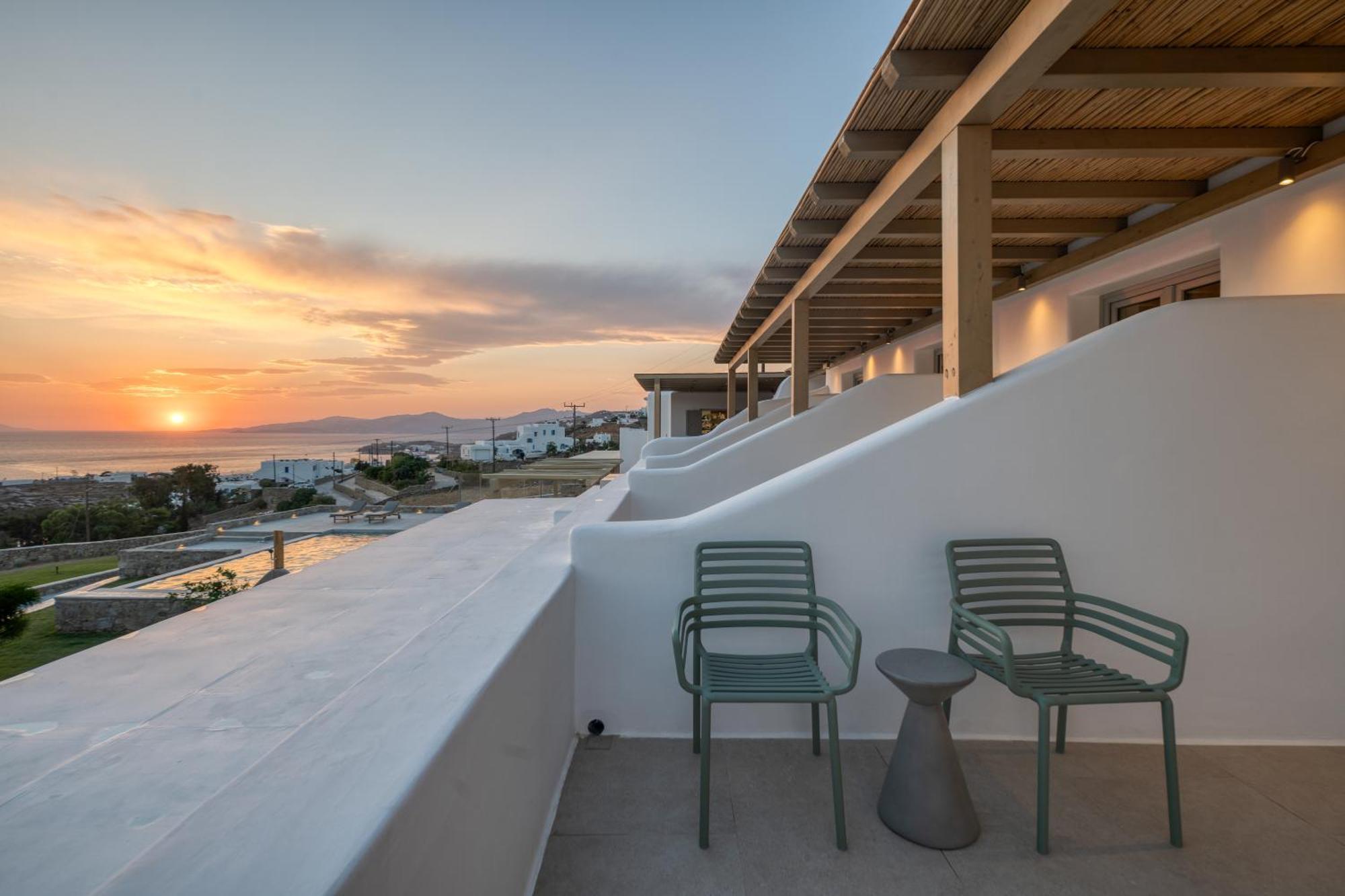 Bed and Breakfast Ostria View Mykonos Mykonos Town Екстер'єр фото