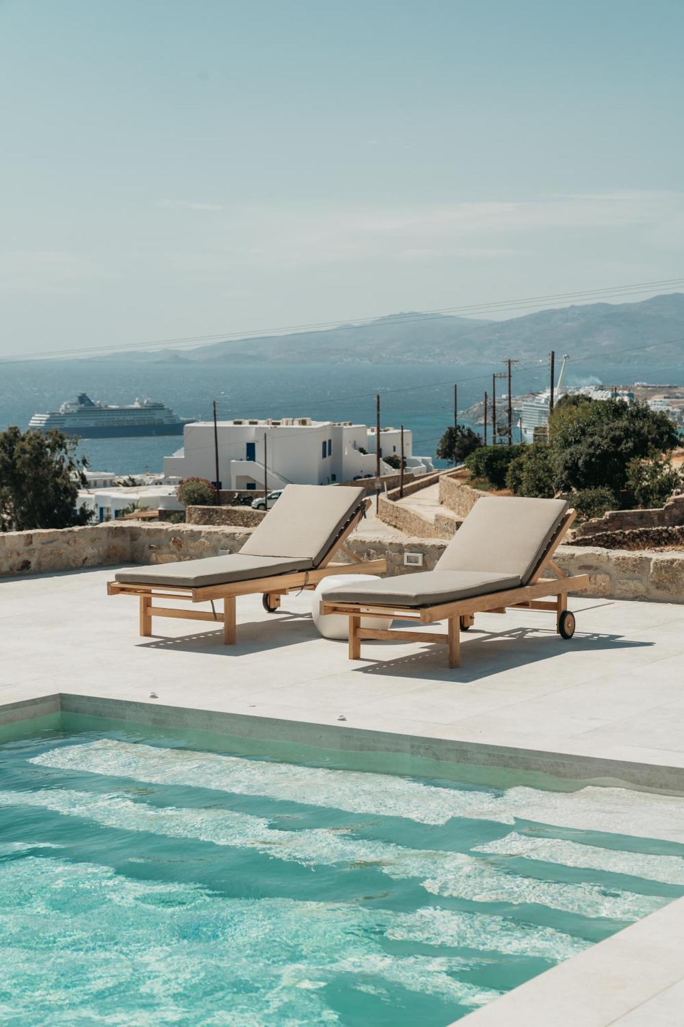 Bed and Breakfast Ostria View Mykonos Mykonos Town Екстер'єр фото